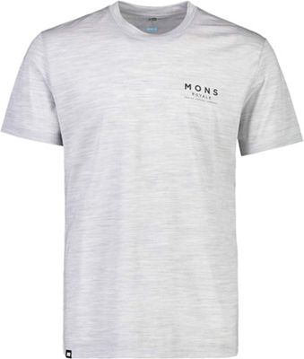 Mons Royale Men's Icon T-Shirt - Small - Grey Marl product image