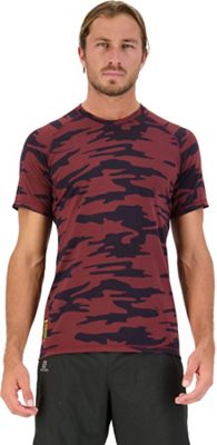 Mons Royale Men's Temple Tech Tee - XL - Chocolate Camo product image