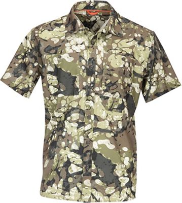 Simms Men's Double Haul SS Shirt - Medium - Riparian Camo product image