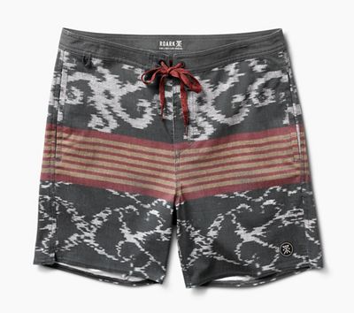 Roark Men's Chiller Ikat Boardshort - 36 - Charcoal product image