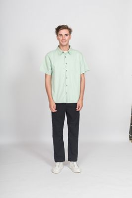 Roamers Men's Vaughn SS Shirt - Large - Seafoam product image