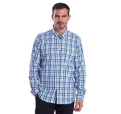 Barbour Men's Creswell Shirt - Small - Blue product image