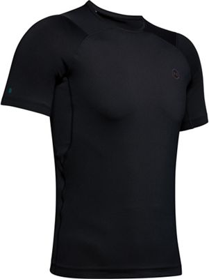 Under Armour Men's HeatGear Rush Compression LS Tee - Large - Black/Black product image