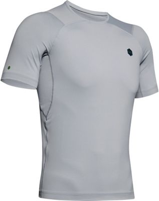 Under Armour Men's HeatGear Rush Compression SS Tee - XL - Mod Gray / Black product image
