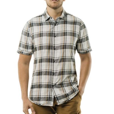 Jeremiah Men's Hermosa SS Reversible Woven Shirt - Medium - Blueberry product image