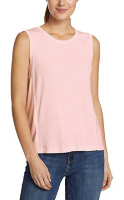 Eddie Bauer Travex Women's Gatecheck Rib Mix Tank - XL - Pink product image