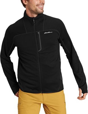 Eddie Bauer First Ascent Men's LS High Route Grid Half Zip - XL - Black product image