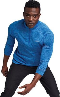 Eddie Bauer Motion Men's Resolution 1/4 Zip - Medium - Sapphire product image