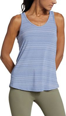 Eddie Bauer Motion Women's Trail Light Draped Back Tank - XS - Metal Blue product image