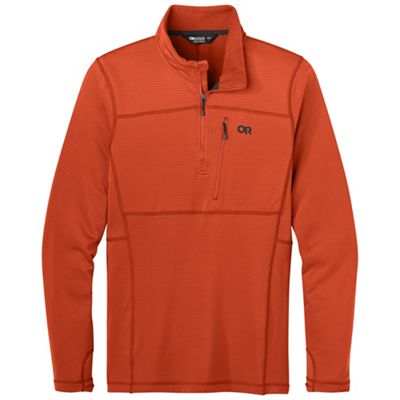 Outdoor Research Men's Vigor Quarter Zip Jacket - Small - Redrock product image