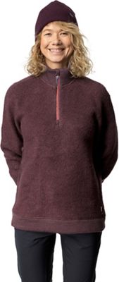 Houdini Women's Alto Half Zip Top - Large - Red Illusion product image