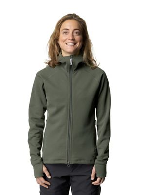 Houdini Women's Mono Air Houdi Fleece Jacket - Medium - Baremark Green product image