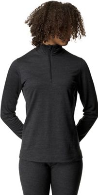 Houdini Women's Wander Half Zip Sweater - Large - True Black product image