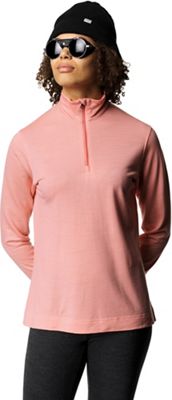 Houdini Women's Wander Half Zip Sweater - Large - Beaker Pink product image