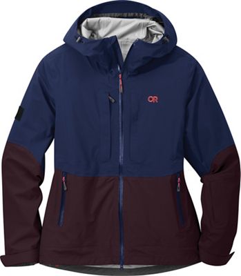 Outdoor Research Women's Carbide Jacket - Large - Naval Blue / Elk product image