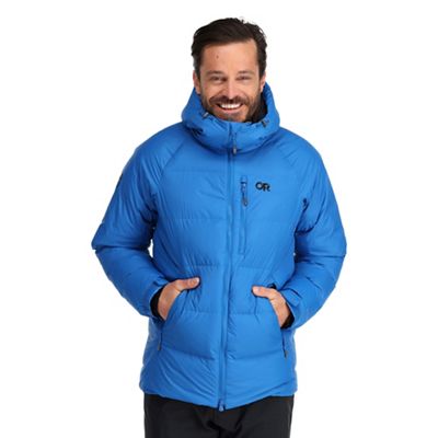 Outdoor Research Men's Super Alpine Down Parka - Medium - Classic Blue product image