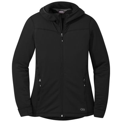 Outdoor Research Women's Vigor Full Zip Hoody - XS - Black product image