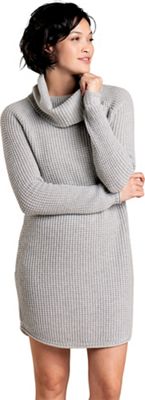 Toad & Co Women's Chelsea Turtleneck Dress - XS - Light Heather Grey product image