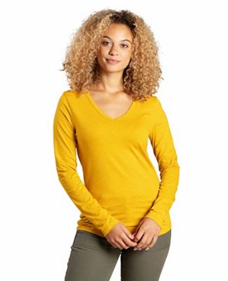 Toad & Co Women's Marley II LS Tee - Medium - Gooseberry product image