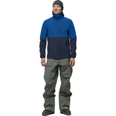 Norrona Men's Lofoten Hiloflex200 Hoodie - Large - Olympian Blue / Indigo Night product image