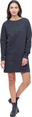 Tentree Women's Fleece Crew Dress - Small - Meteorite Black Heather product image