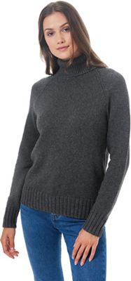 Tentree Women's Highline Wool Turtleneck Sweater - Medium - Dark Grey Heather product image