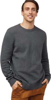 Tentree Men's Highline Cotton Crew Sweater - Large - Dark Grey Heather product image