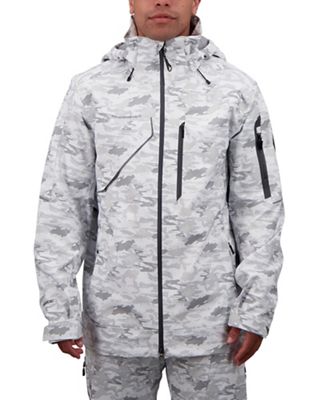 Obermeyer Mens Foraker Shell Jacket - Small - Snow Squall - 6607024 - Outdoors Features of the Obermeyer Mens Foraker Shell Jacke sku 6607024