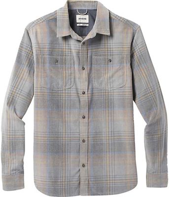 Prana Men's Dooley LS Shirt - Small - Gravel product image