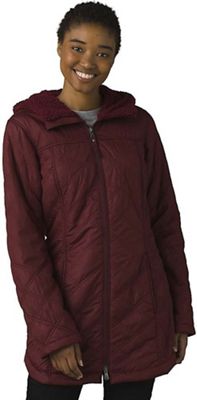 Prana Women's Esla Coat - Medium - Maroon product image