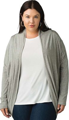 Prana Women's Foundation Munra Wrap - Plus - 3X - Heather Grey product image