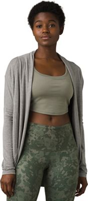 Prana Women's Foundation Munra Wrap - Medium - Heather Grey product image
