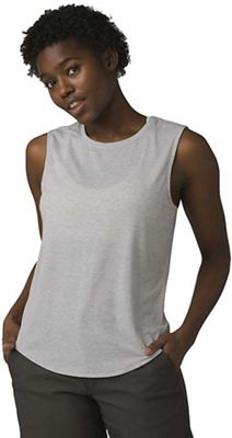 Prana Women's Rogue Sleeveless Top - Medium - Grey Heather product image