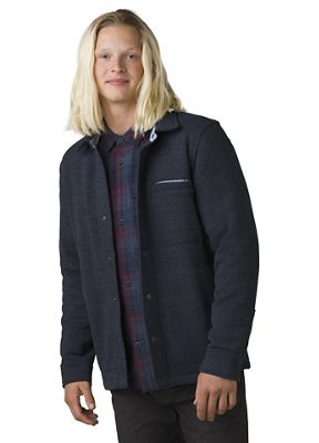 Prana Men's Tri Thermal Threads Overshirt - Small - Nautical Heather product image