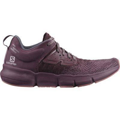 Salomon Women's Predict SOC Shoe - 10 - Flint / Winetasting / Brick Dust product image