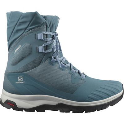 Salomon Women's Vaya Powder TS CS Waterproof Boot - 5 - Bluestone / Mallard Blue / Black product image