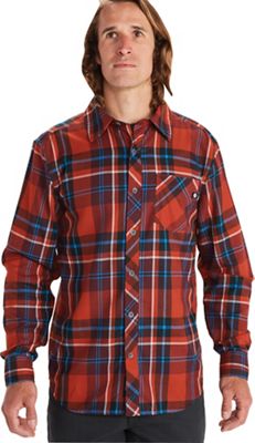 Marmot Men's Anderson Lightweight Flannel Shirt - Medium - Burgundy product image