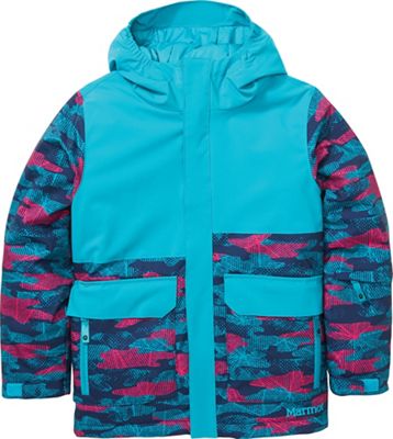 Marmot Kids' Barbeau Jacket - XL - Enamel Blue / Arctic Navy Haze Camo product image