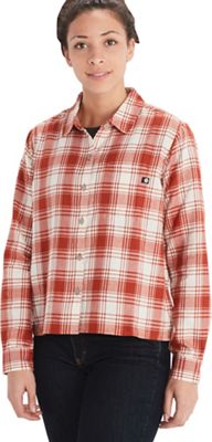 Marmot Women's Barrie Lightweight LS Flannel SHIRT - Medium - Picante product image