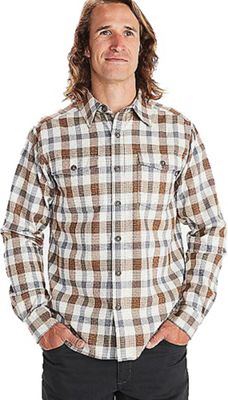 Marmot Men's Movatn Heavyweight LS Flannel Shirt - Large - Papyrus product image