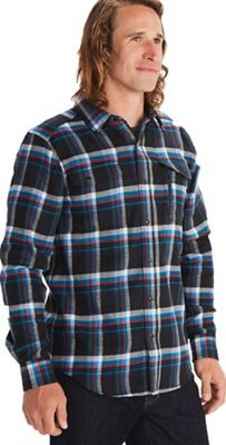 Marmot Men's Tromso Midweight LS Flannel Shirt - Small - Black product image