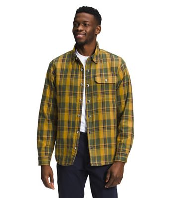 The North Face Men's Campshire Shirt - Small - Arrowwood Yellow Small Half Dome Plaid product image
