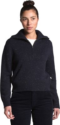 The North Face Women's Crestview 1/4 Zip Sweater - Large - Aviator Navy product image