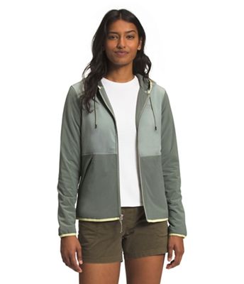 The North Face Women's Mountain Sweatshirt Hoodie 3.0 - Large - Wrought Iron / Agave Green product image