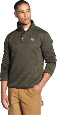 The North Face Men's Sherpa Patrol 1/4 Snap Pullover - Small - New Taupe Green White Heather product image