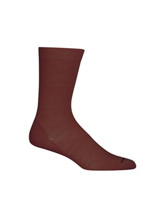 Icebreaker Men's Lifestyle Fine Gauge Crew Sock - Large / XL - Espresso / Black product image