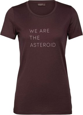 Icebreaker Women's Nature Dye 200 SS Crewe - Asteroid English - XS - Rubia product image