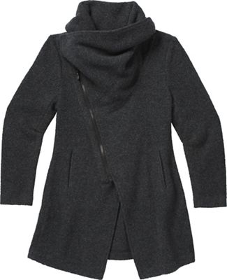 Smartwool Women's Anchor Line Sherpa Asym Coat - Medium - Charcoal product image