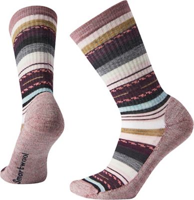Smartwool Women's Hike Light Margarita Crew Sock - Small - Nostalgia Rose product image