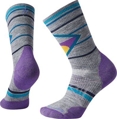 Smartwool Women's Outdoor Medium Pattern Crew Sock - Small - Lunar Grey product image